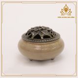  LƯ SỨ XÔNG TRẦM TRÁNG MEN CAO CẤP 
