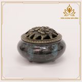  LƯ SỨ XÔNG TRẦM TRÁNG MEN CAO CẤP 