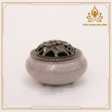  LƯ SỨ XÔNG TRẦM TRÁNG MEN CAO CẤP 