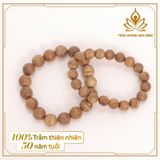  VÒNG TRẦM HƯƠNG TỐC ĐƠN TỰ NHIÊN SƠN HỒNG 