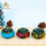  LƯ SỨ XÔNG TRẦM TRÁNG MEN CAO CẤP 