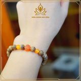  VÒNG TRẦM HƯƠNG TỐC CỎ 4 LÁ MAY MẮN 