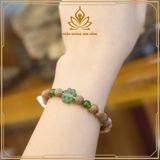  VÒNG TRẦM HƯƠNG TỐC CỎ 4 LÁ MAY MẮN 