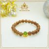  VÒNG TRẦM HƯƠNG TỐC CỎ 4 LÁ MẠ VÀNG MAY MẮN 