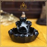  THÁC KHÓI XÔNG TRẦM LÁ SEN 3 TẦNG 