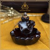  THÁC KHÓI XÔNG TRẦM LÁ SEN 3 TẦNG 