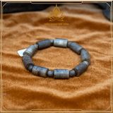  VÒNG TRẦM HƯƠNG ĐỐT TRÚC 9 TRỤ 9 HẠT TỐC CAO CẤP 