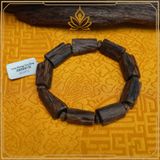  VÒNG TAY TRẦM HƯƠNG ĐỐT TRÚC CAO CẤP  - TRẦM HƯƠNG LOẠI 1 - MẪU 4 