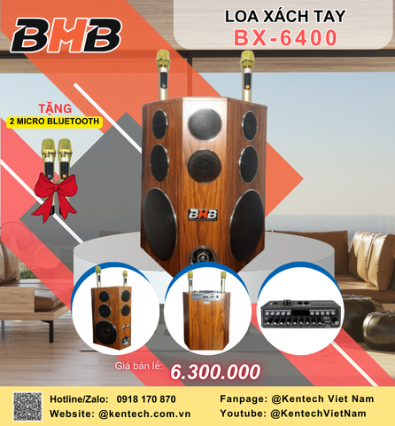  Loa Xách Tay BX-6400 