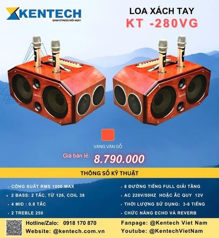  Loa Xách Tay KT-280VG 