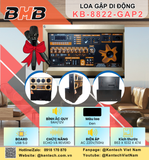  LOA GẬP DI ĐỘNG KB-8822-GAP2 