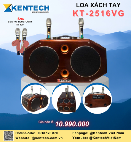  Loa Xách tay KT 2516VG 