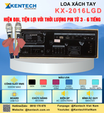  Loa Xách Tay KX-2016LGD 