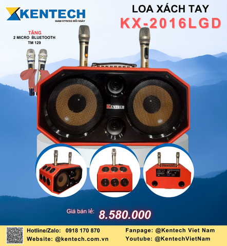  Loa Xách Tay KX-2016LGD 