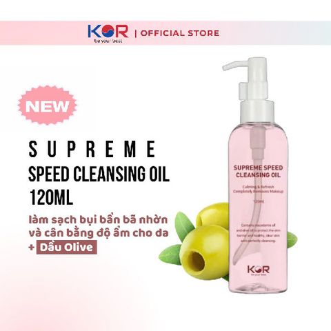  Dầu tẩy trang KOR Supreme Speed Cleansing Oil 120ml 