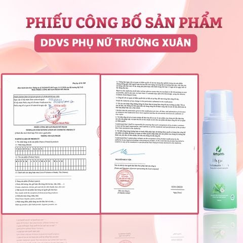 Dung dịch vệ sinh phụ nữ dạng bọt Trường Xuân Hyper Intimate Wash 150ml 