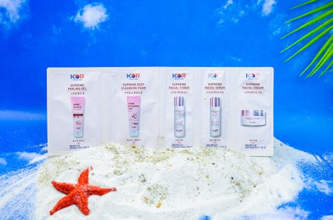  Bộ kít KOR Supreme 5 Step Travel Kit - Bộ Mỹ Phẩm Du Lịch KOR 