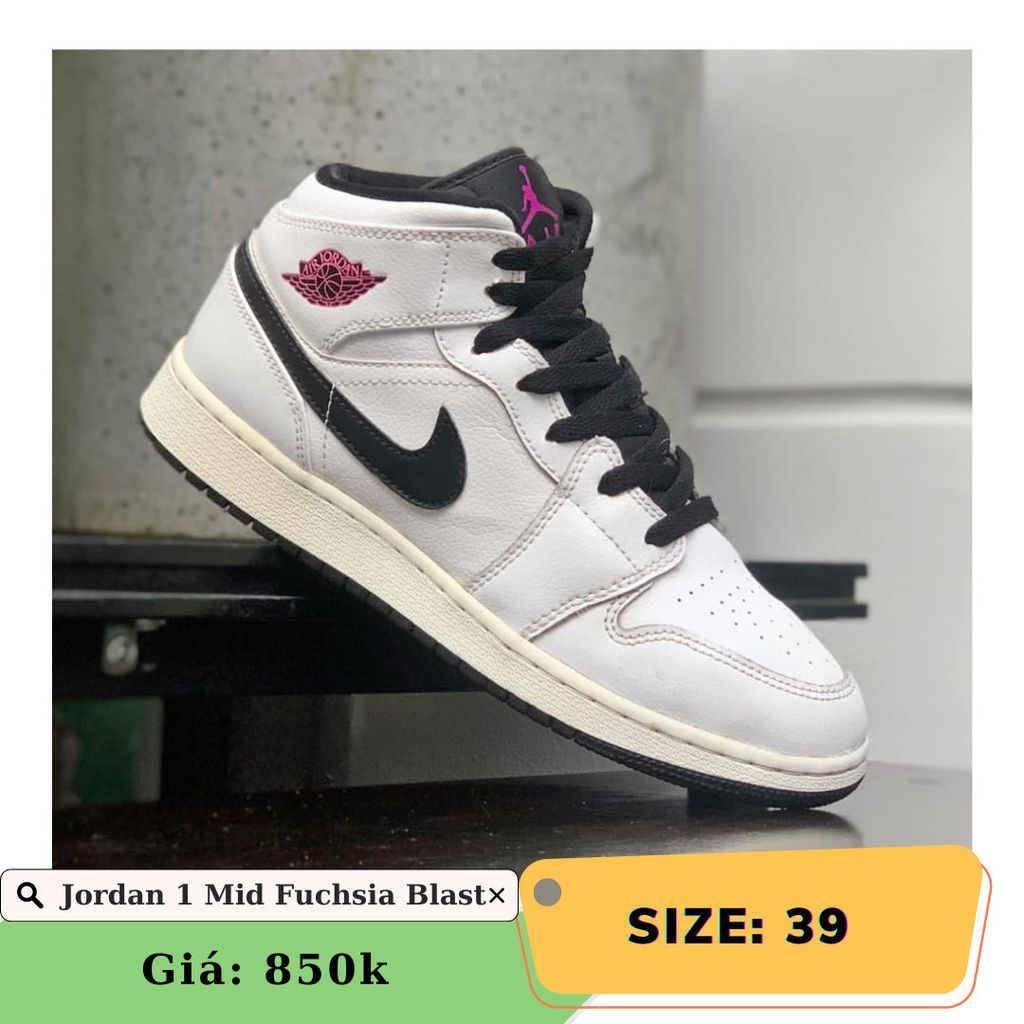 jordan 1 mid fuchsia