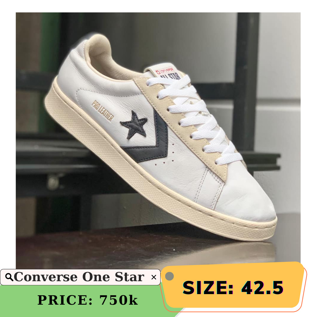 Converse one star 42.5 cheap