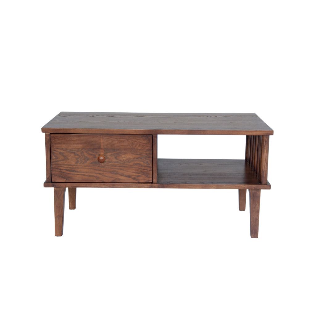 Bàn sofa chữ nhật gỗ | KINSLEY | Nâu