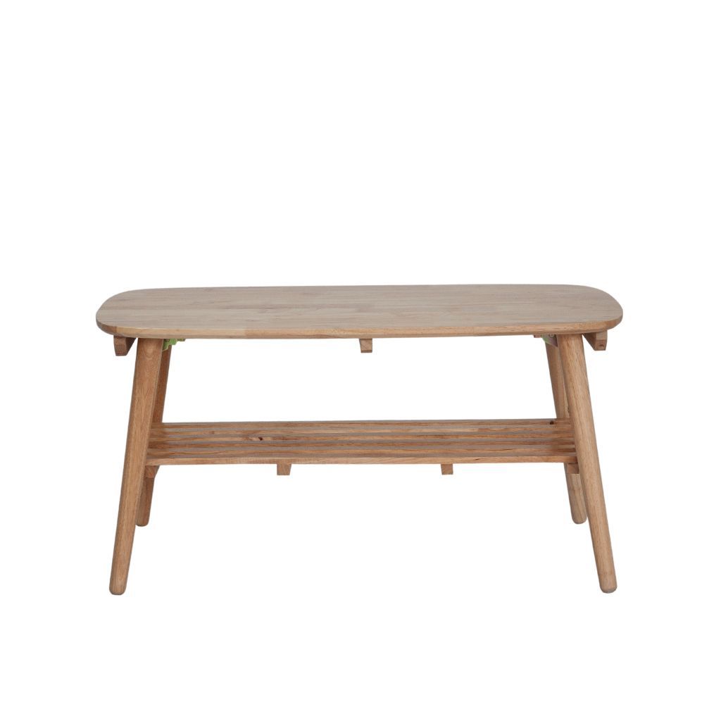 Bàn sofa chữ nhật gỗ | JENNA | Tự nhiên
