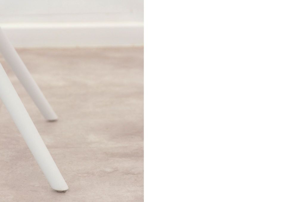 Bàn tròn nhựa | EBBA | Trắng