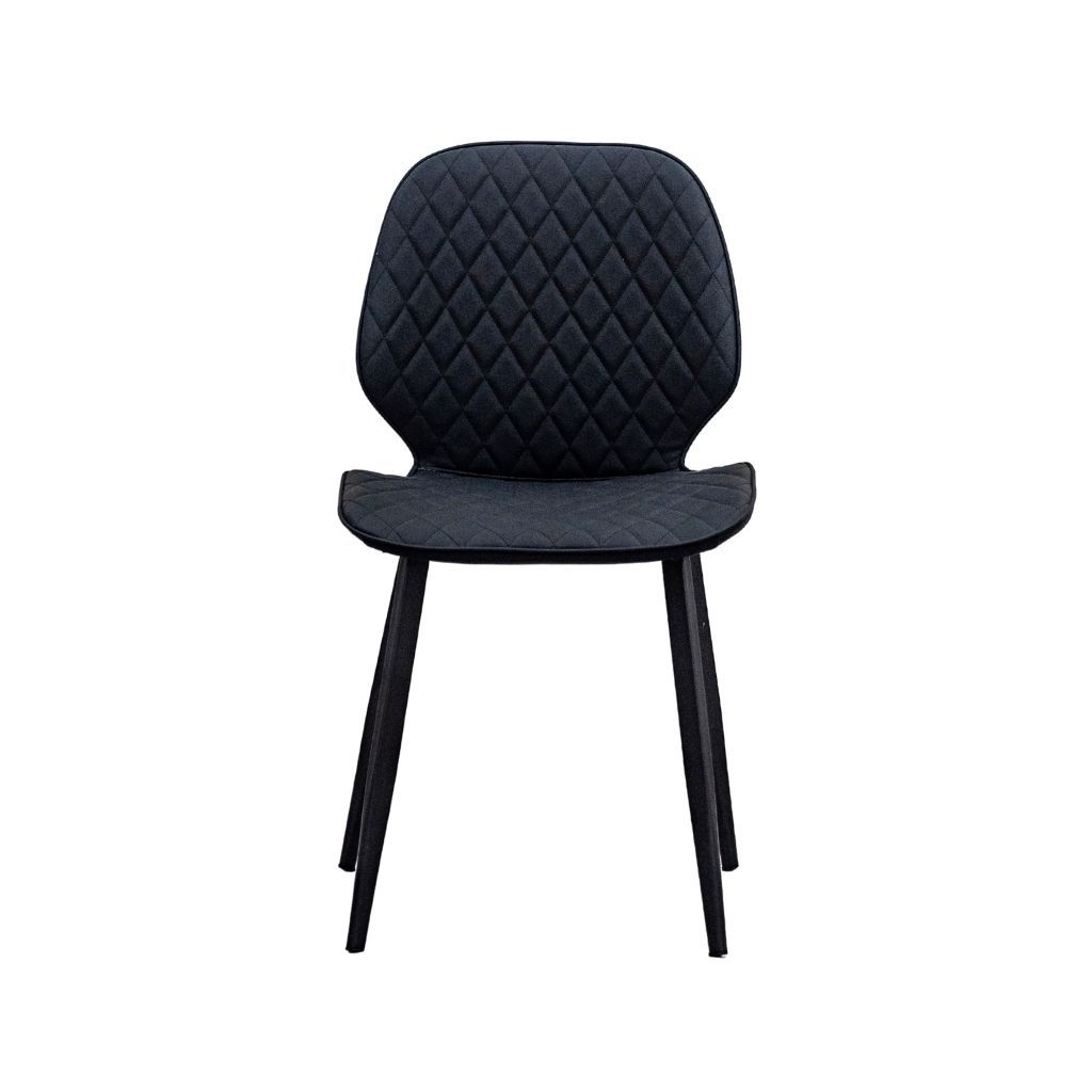 Ghế sắt bọc nệm | NORDIC TRÁM  | Đen