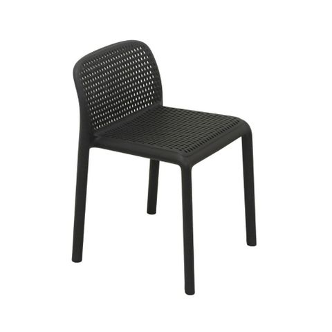  Ghế nhựa | CLAY | Đen 
