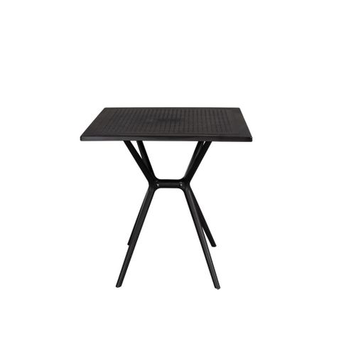  Bàn chữ nhật nhựa | DALE | Đen 