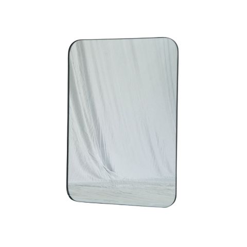  Gương chữ nhật thép | BILLY | Đen 