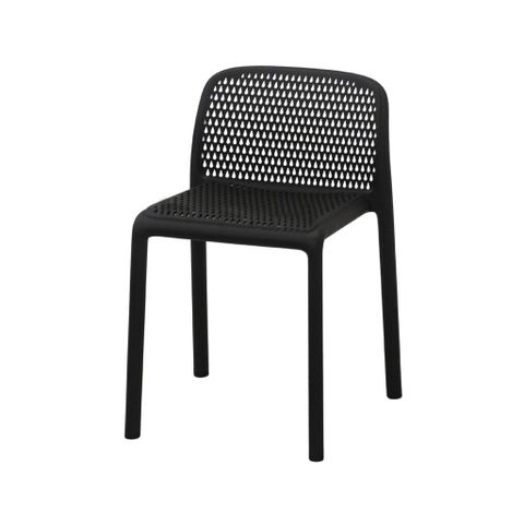  Ghế nhựa | CLAY | Đen 