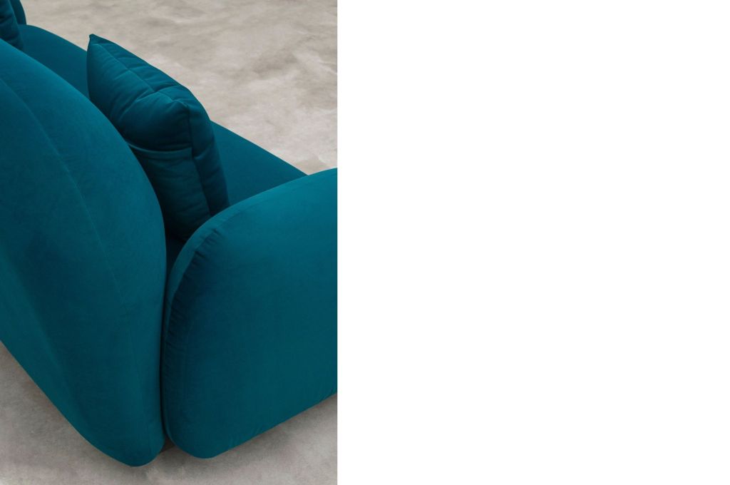 Sofa băng bọc nệm | LEACH | Xanh
