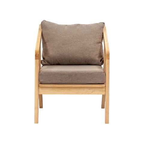  Sofa đơn gỗ nệm | NAKATA | Tự nhiên 