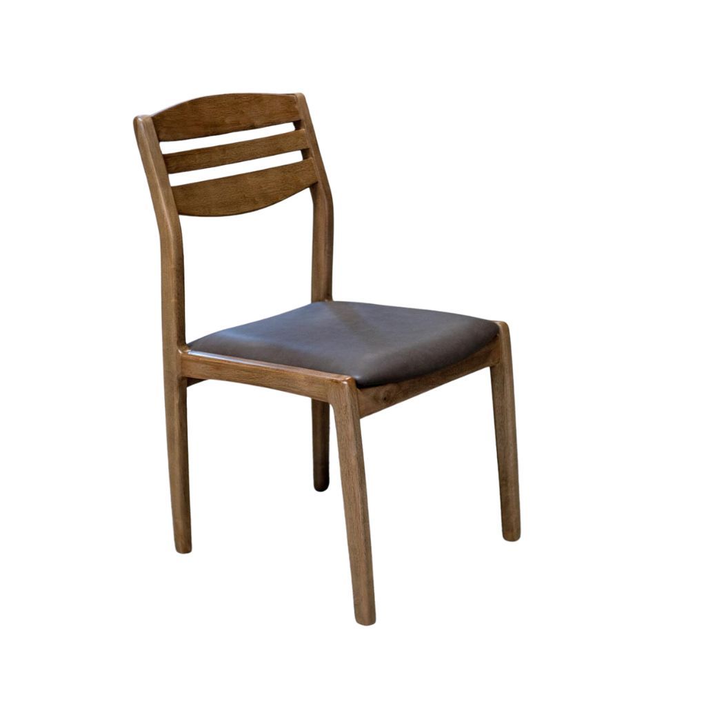 Ghế gỗ mặt nệm | WREN | Nâu