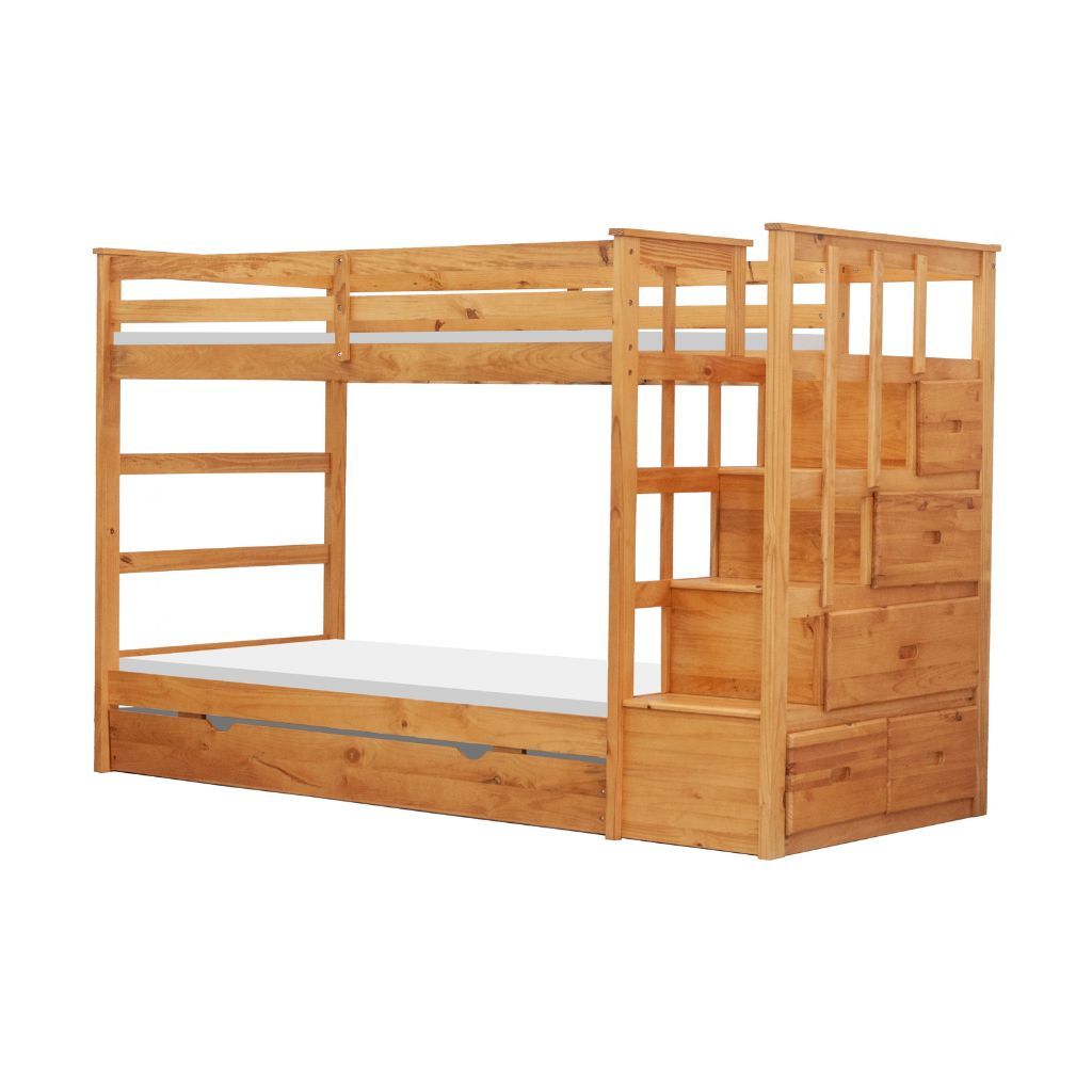 Giường tầng gỗ | COLBY | Vàng