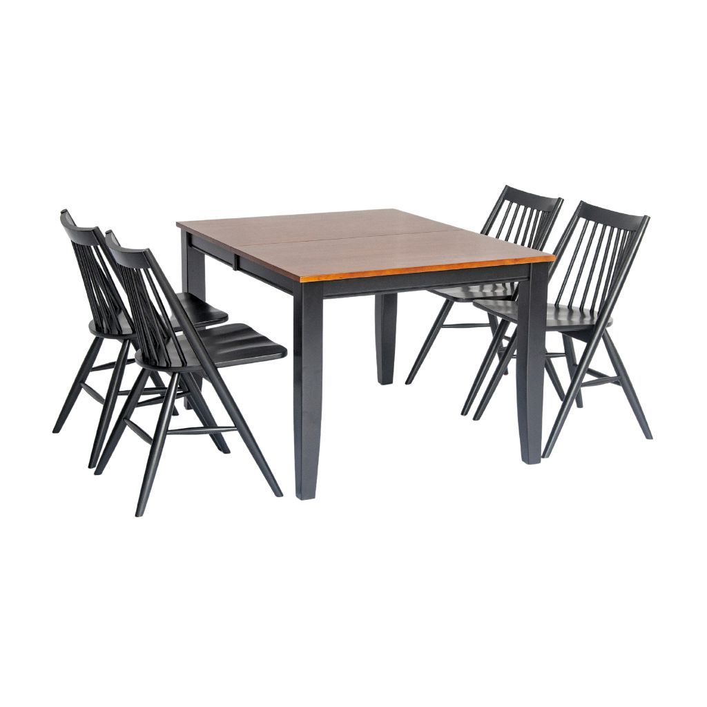 Bộ bàn ăn mở rộng gỗ | ELLIS & 6 Ghế | PEYTON