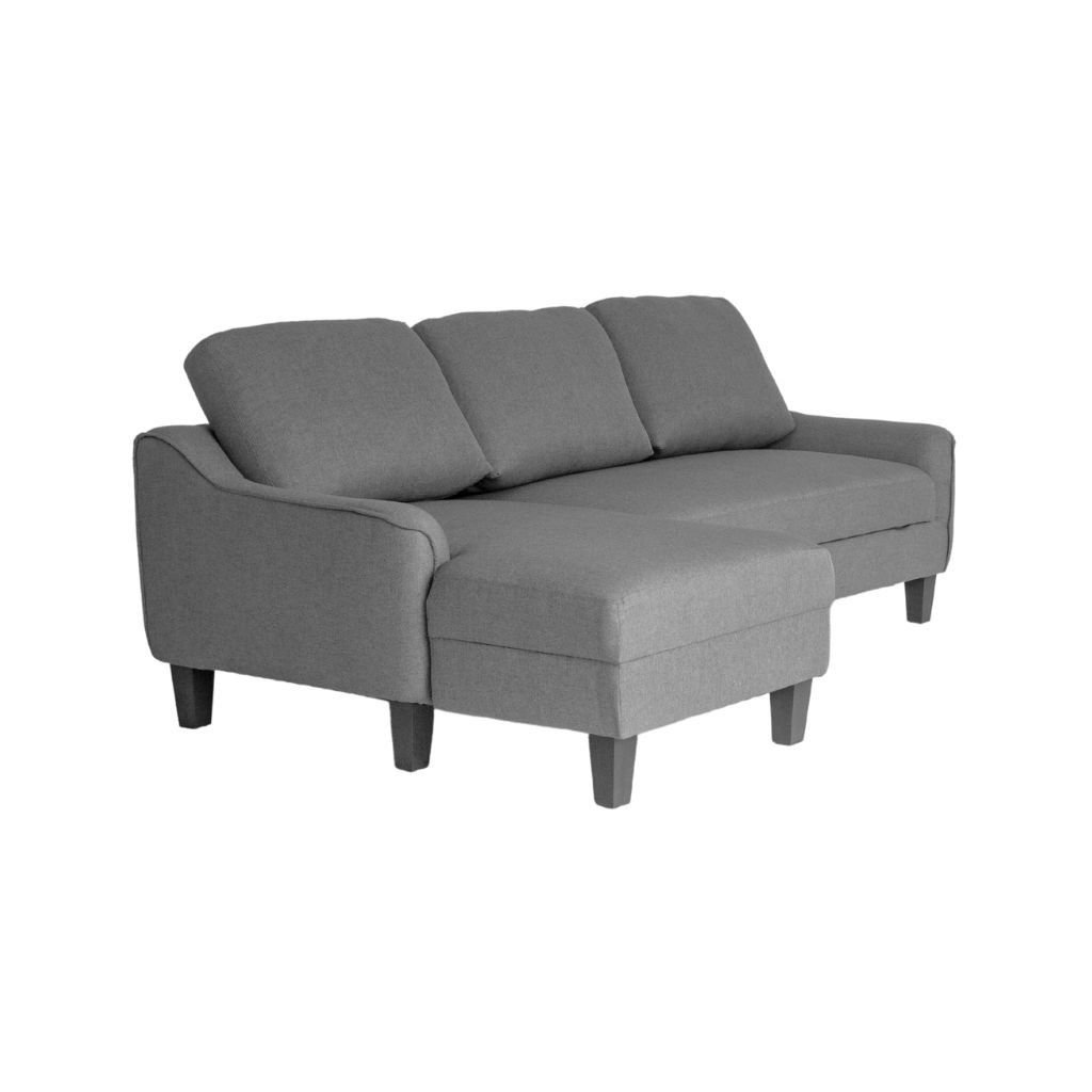 Sofa góc bọc nệm | HOPE | Xám