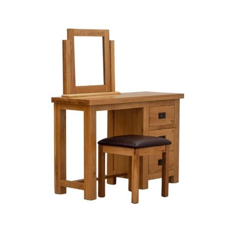  Bộ bàn trang điểm gỗ | BROOKS | Tự nhiên 