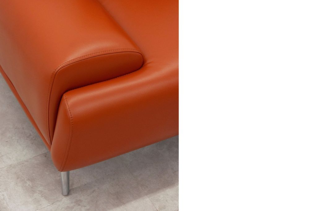 Sofa đơn bọc nệm | CLIO | Cam