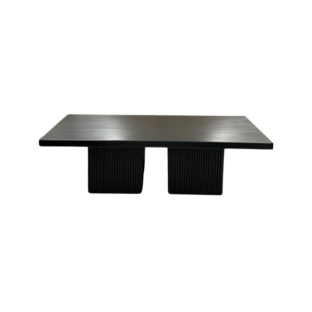 Bàn sofa chữ nhật gỗ | CALEB | Đen