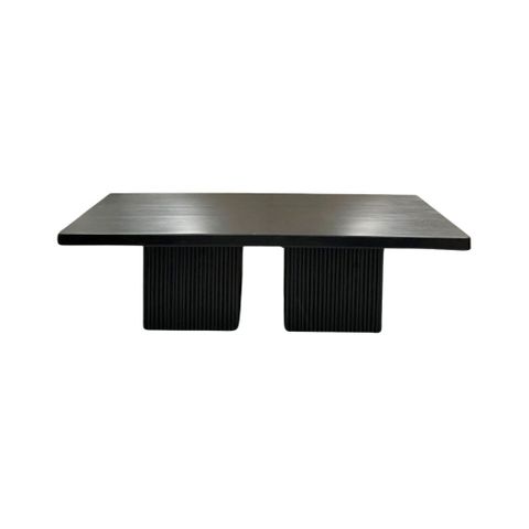  Bàn sofa chữ nhật gỗ | CALEB | Đen 