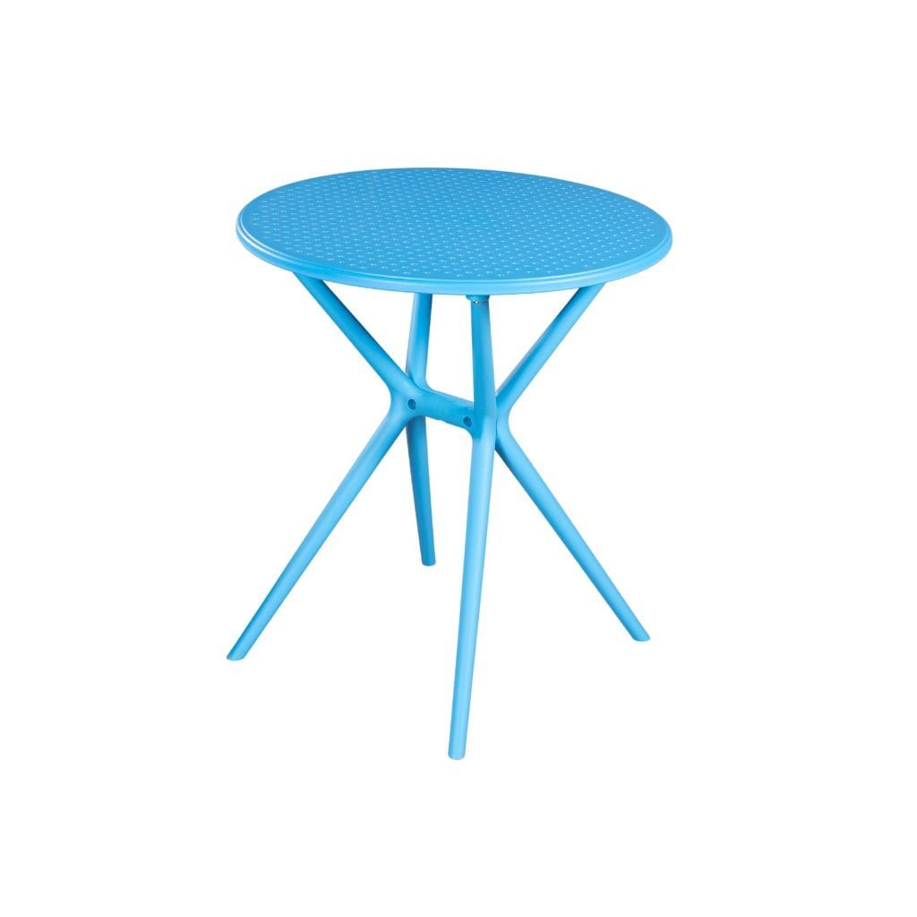 Bàn tròn nhựa | EBBA | Trắng