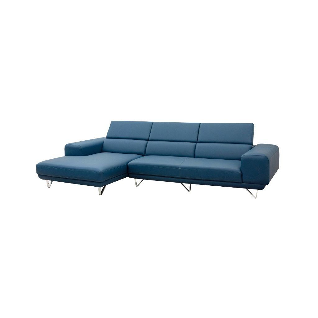 Sofa góc bọc nệm | BADSON - P.C03 | Xanh