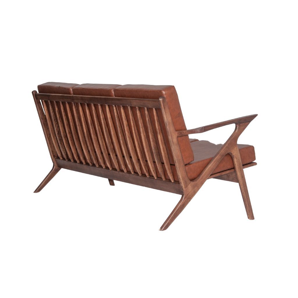 Bộ sofa gỗ nệm | Z | Nâu