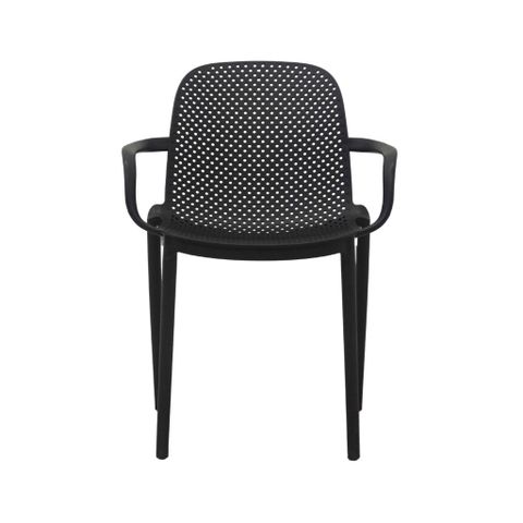  Ghế nhựa | BLY | Đen 