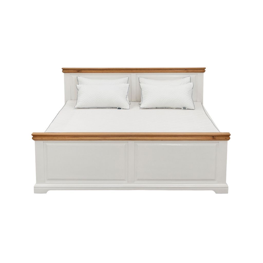Giường gỗ | SPENCER | Trắng