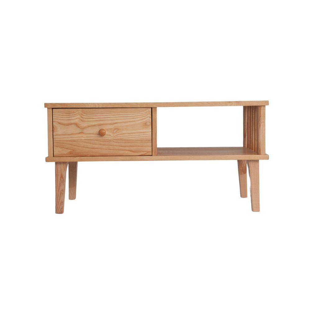 Bàn sofa chữ nhật gỗ | KINSLEY | Đen