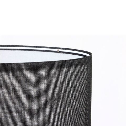  Đèn sàn thẳng chụp vải | SAWYER | Đen 