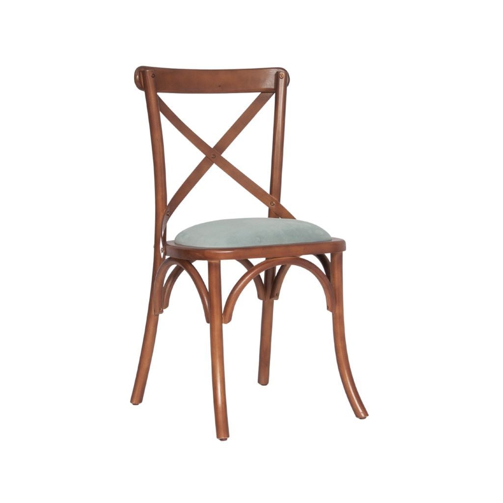Ghế gỗ mặt nệm | BISTRO | Nâu