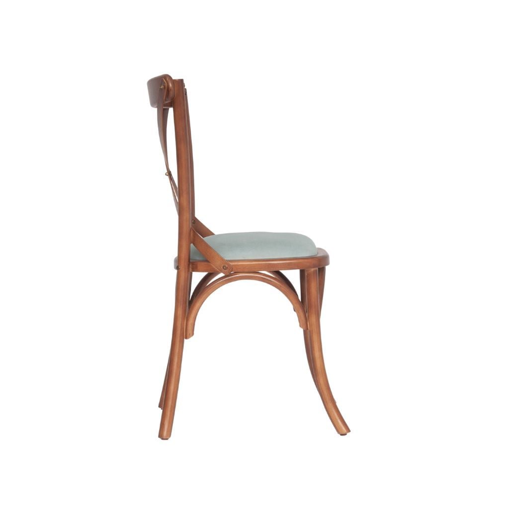 Ghế gỗ mặt nệm | BISTRO | Nâu